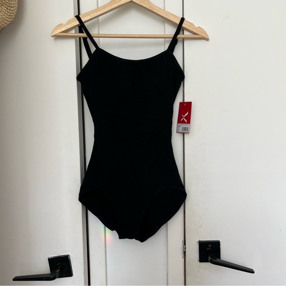 NWT black Capezio Leotard, M - Picture 3 of 4